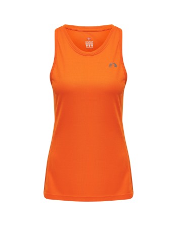 WOMEN CORE RUNNING SINGLET / Tanktop aus Mesh-Jerseystoff