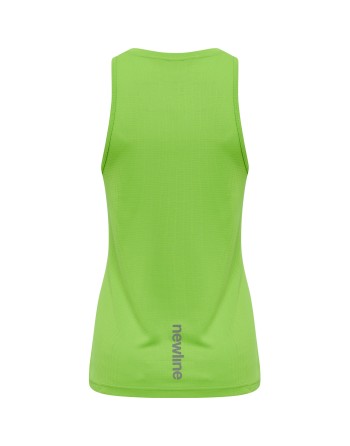 WOMEN CORE RUNNING SINGLET / Tanktop aus Mesh-Jerseystoff
