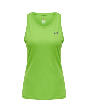 WOMEN CORE RUNNING SINGLET / Tanktop aus Mesh-Jerseystoff
