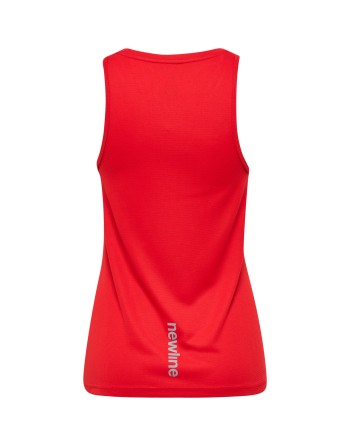 WOMEN CORE RUNNING SINGLET / Tanktop aus Mesh-Jerseystoff