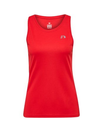 WOMEN CORE RUNNING SINGLET / Tanktop aus Mesh-Jerseystoff