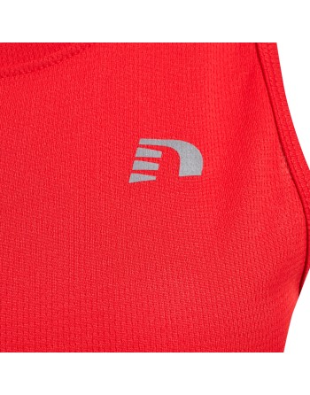 WOMEN CORE RUNNING SINGLET / Tanktop aus Mesh-Jerseystoff