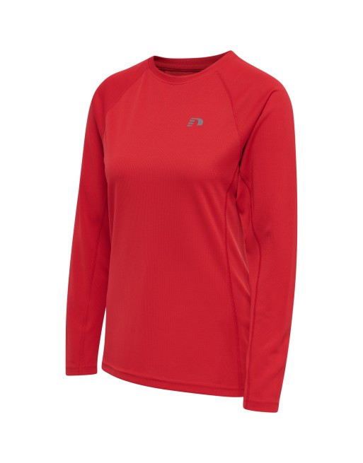 WOMEN CORE RUNNING T-SHIRT L/S / Langarmshirt aus Mesh-Jerseystoff WOMEN CORE RUNNING T-SHIRT L/S / Langarmshirt aus Mesh-Jerseystoff
