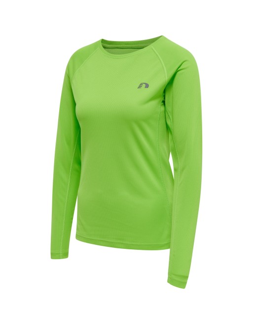 WOMEN CORE RUNNING T-SHIRT L/S / Langarmshirt aus Mesh-Jerseystoff WOMEN CORE RUNNING T-SHIRT L/S / Langarmshirt aus Mesh-Jerseystoff