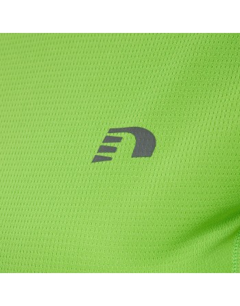 WOMEN CORE RUNNING T-SHIRT L/S / Langarmshirt aus Mesh-Jerseystoff