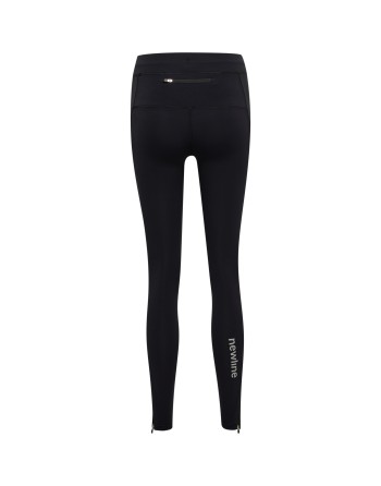 WOMEN'S CORE WARM TIGHTS / Warme Lauf-Tights aus angerautem Jerseystrick