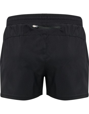 WOMEN CORE RUNNING SHORTS / Shorts mit Innenhose aus Mesh-Material