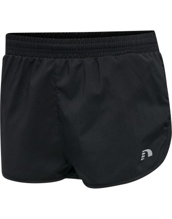 WOMEN CORE SPLIT SHORTS / Laufshorts mit Innenhose aus Mesh-Material