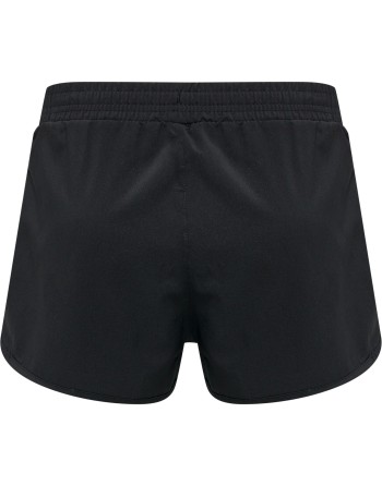 WOMEN CORE SPLIT SHORTS / Laufshorts mit Innenhose aus Mesh-Material