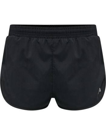 WOMEN CORE SPLIT SHORTS / Laufshorts mit Innenhose aus Mesh-Material