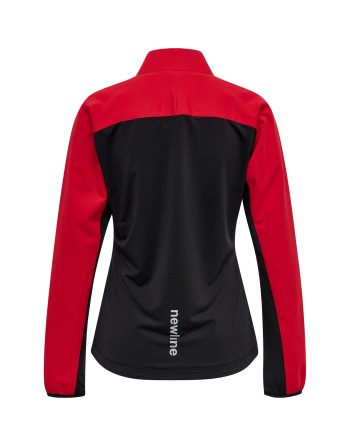 WOMEN CORE CROSS JACKET / Frontreißverschluss mit Zippergarage