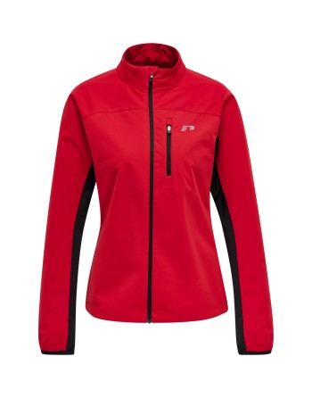WOMEN CORE CROSS JACKET / Frontreißverschluss mit Zippergarage