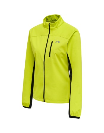 WOMEN CORE CROSS JACKET / Frontreißverschluss mit Zippergarage
