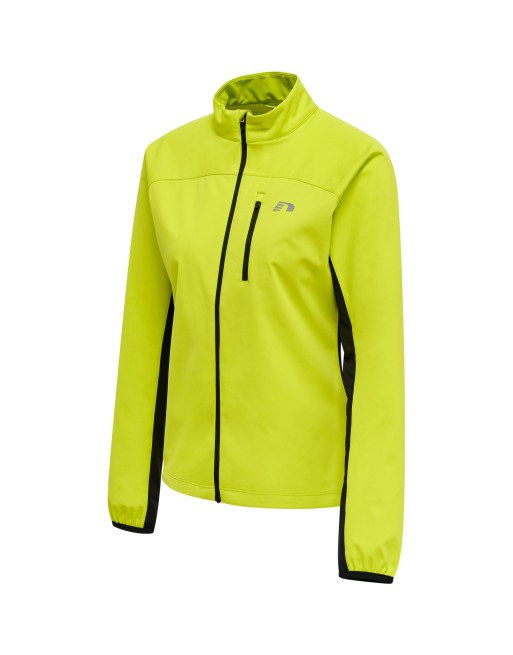 WOMEN CORE CROSS JACKET / Frontreißverschluss mit Zippergarage