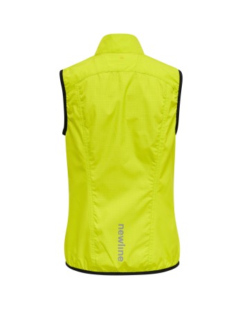 WOMEN'S CORE GILET / Laufweste mit perforiertem Materialeinsatz am Rücken