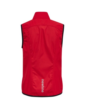 WOMEN'S CORE GILET / Laufweste mit perforiertem Materialeinsatz am Rücken