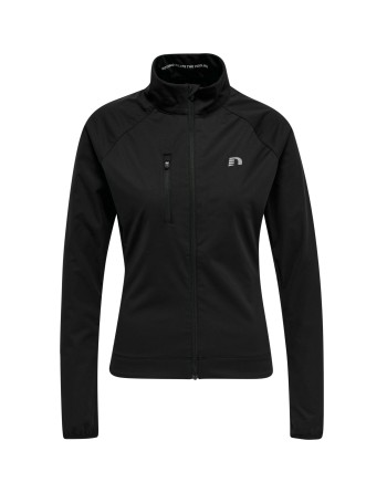 WOMENS CORE BIKE THERMAL JACKET / Hauptmaterial: Thermo-Strickgewebe / Rückseite: Strickstoff