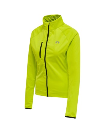 WOMENS CORE BIKE THERMAL JACKET / Hauptmaterial: Thermo-Strickgewebe / Rückseite: Strickstoff