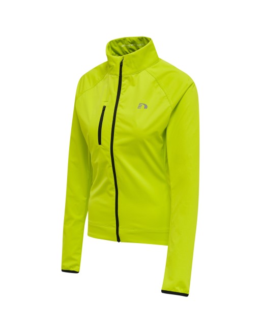 WOMENS CORE BIKE THERMAL JACKET / Hauptmaterial: Thermo-Strickgewebe / Rückseite: Strickstoff