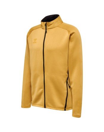 hmlCIMA XK ZIP JACKET / Hauptmaterial: Sweatstoff / Kragenfutter: Interlock-Gewebe