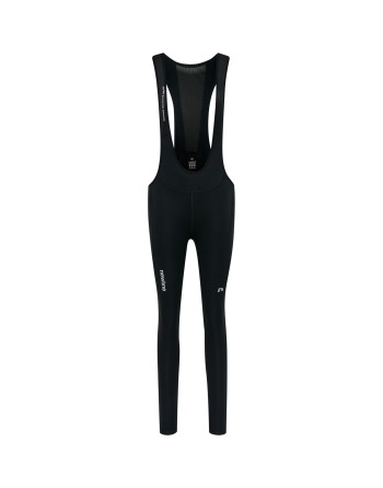 WOMEN CORE BIKE LONG BIB / Hauptmaterial: Aufgerauter Jerseystrick / Vorderseite: Jerseystrick mit Beschichtung