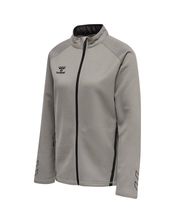 hmlCIMA XK ZIP JACKET WOMAN / Hauptmaterial: Sweatstoff / Kragenfutter: Interlock-Gewebe