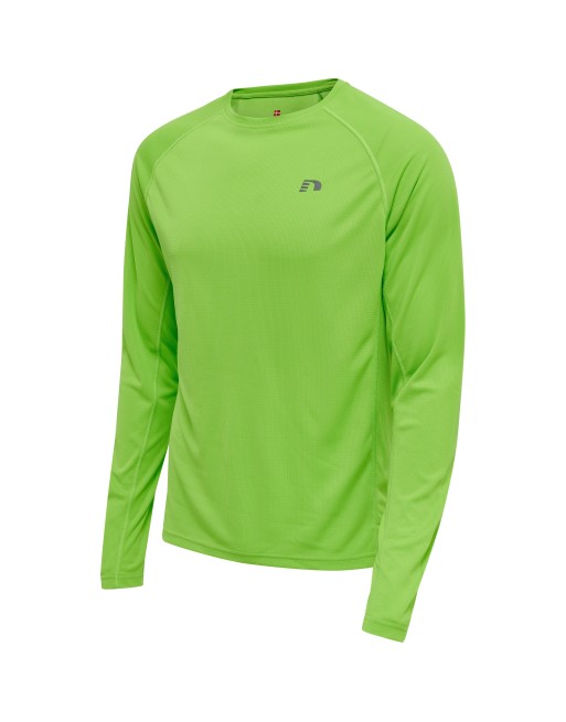 MEN CORE RUNNING T-SHIRT L/S / Langarmshirt aus Mesh-Jerseystoff MEN CORE RUNNING T-SHIRT L/S / Langarmshirt aus Mesh-Jerseystoff