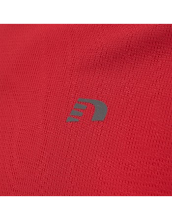 MEN CORE RUNNING T-SHIRT L/S / Langarmshirt aus Mesh-Jerseystoff