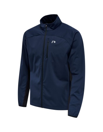 MEN CORE CROSS JACKET / Frontreißverschluss mit Zippergarage
