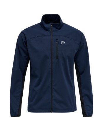 MEN CORE CROSS JACKET / Frontreißverschluss mit Zippergarage
