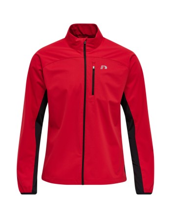 MEN CORE CROSS JACKET / Frontreißverschluss mit Zippergarage
