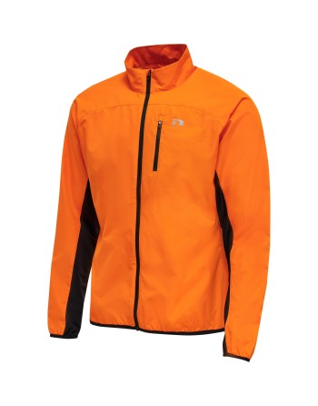 MEN'S CORE JACKET / Jacke aus Polyestergewebe mit Ärmeleinsatz aus Strickmaterial