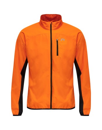 MEN'S CORE JACKET / Jacke aus Polyestergewebe mit Ärmeleinsatz aus Strickmaterial