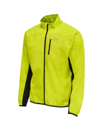 MEN'S CORE JACKET / Jacke aus Polyestergewebe mit Ärmeleinsatz aus Strickmaterial