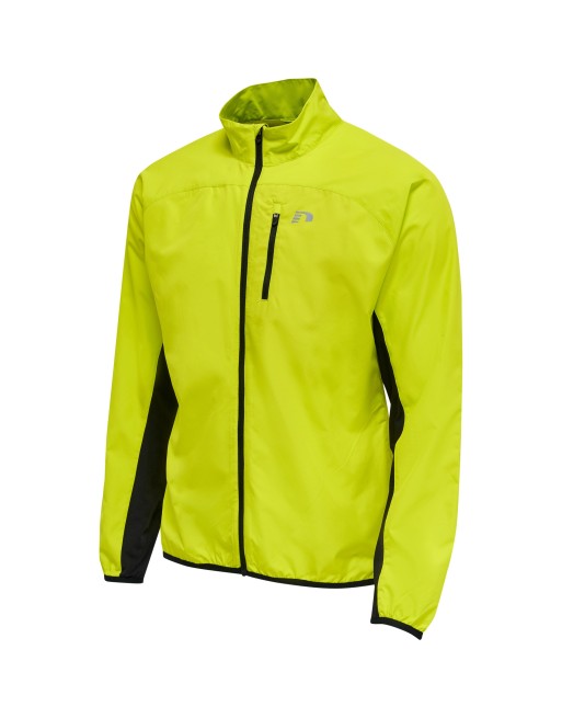 MEN'S CORE JACKET / Jacke aus Polyestergewebe mit Ärmeleinsatz aus Strickmaterial