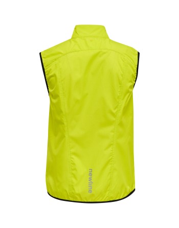 MEN'S CORE GILET / Laufweste mit perforiertem Materialeinsatz am Rücken