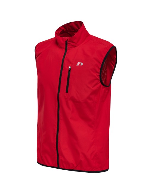 MEN'S CORE GILET / Laufweste mit perforiertem Materialeinsatz am Rücken MEN'S CORE GILET / Laufweste mit perforiertem Materialeinsatz am Rücken
