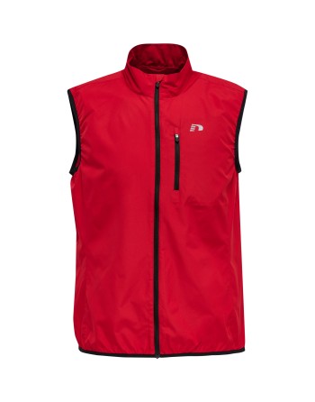 MEN'S CORE GILET / Laufweste mit perforiertem Materialeinsatz am Rücken