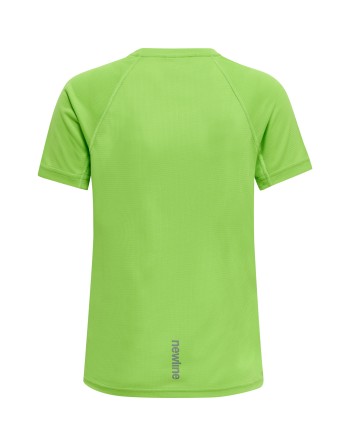 KIDS CORE RUNNING T-SHIRT S/S / Laufshirt aus Mesh-Jerseystoff