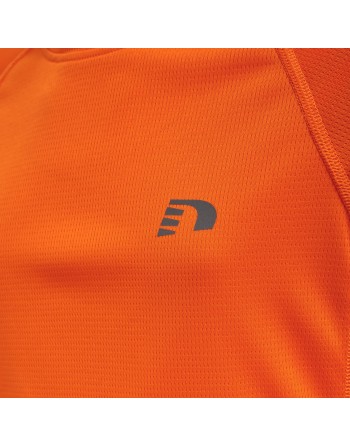 KIDS CORE RUNNING T-SHIRT L/S / Langarmshirt aus Mesh-Jerseystoff
