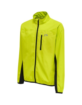 KIDS CORE JACKET / Jacke aus Polyestergewebe mit Ärmeleinsatz aus Strickmaterial