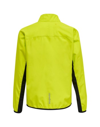 KIDS CORE JACKET / Jacke aus Polyestergewebe mit Ärmeleinsatz aus Strickmaterial