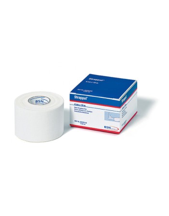 STRAPPAL WHITE 4 CM RETAIL PACK / Starkes und effizientes / nicht-elastisches Strapping-Tape