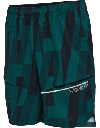 hmlCOURT AOP POCKET SHORTS
