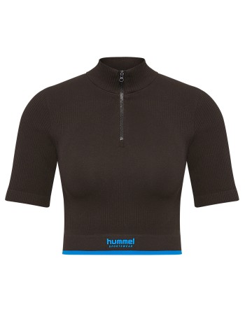 hmlKNITTED WOMENS ZIP TOP