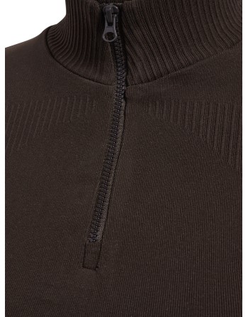 hmlKNITTED WOMENS ZIP TOP