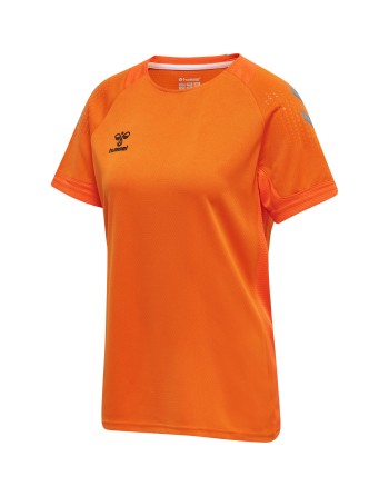 hmlLEAD WOMENS S/S POLY JERSEY / Damentrikot aus Mesh-Material auf Wasserbasis