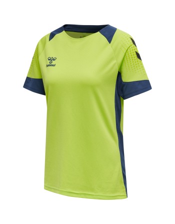 hmlLEAD WOMENS S/S POLY JERSEY / Damentrikot aus Mesh-Material auf Wasserbasis