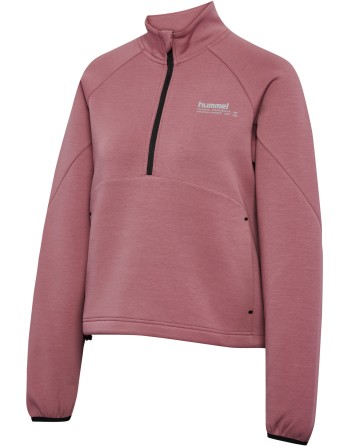 hmlTECH FLEECE WOMEN BOXY HALF ZIP