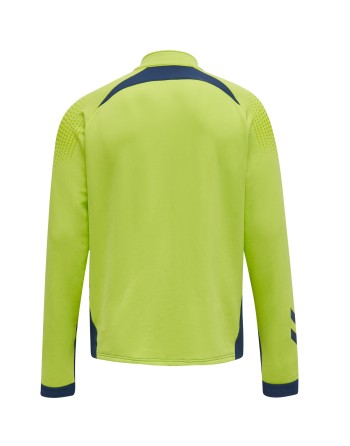hmlLEAD POLY ZIP JACKET / Trainingsjacke aus Sweatstoff auf Wasserbasis